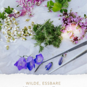 wilde, essbare Blüten und Kräuter